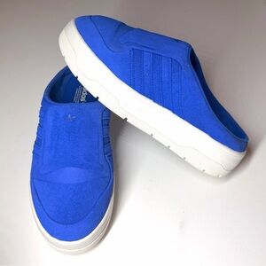 Adidas originals Women's Rivalry Low mule Sneakers IH2871 blue Size- 9.5